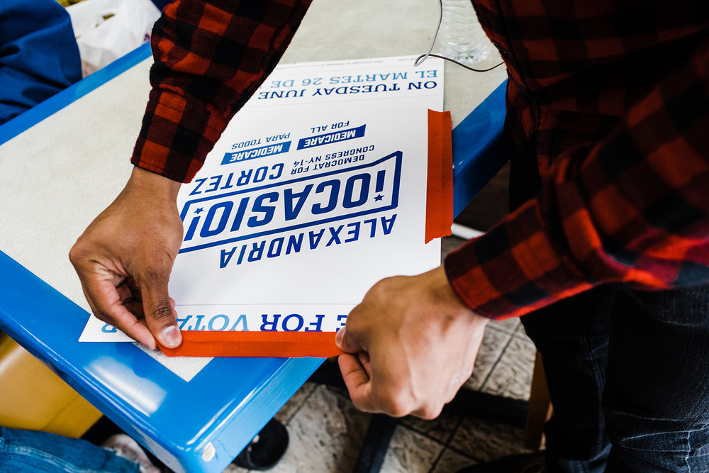 WITH PEOPLE POWERED CAMPAIGNS - More campaigns are run by key staff and volunteers who are women, people of color, working class people, and young people, all with high-level capacity to run the best campaigns the world has ever seen.